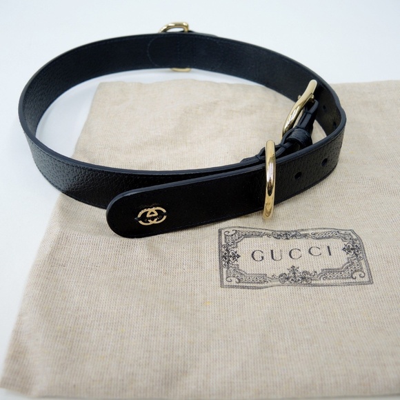 Gucci Dog Gucci Dog Collar Large Black Demetra Made In Italy